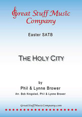 The Holy City SATB choral sheet music cover